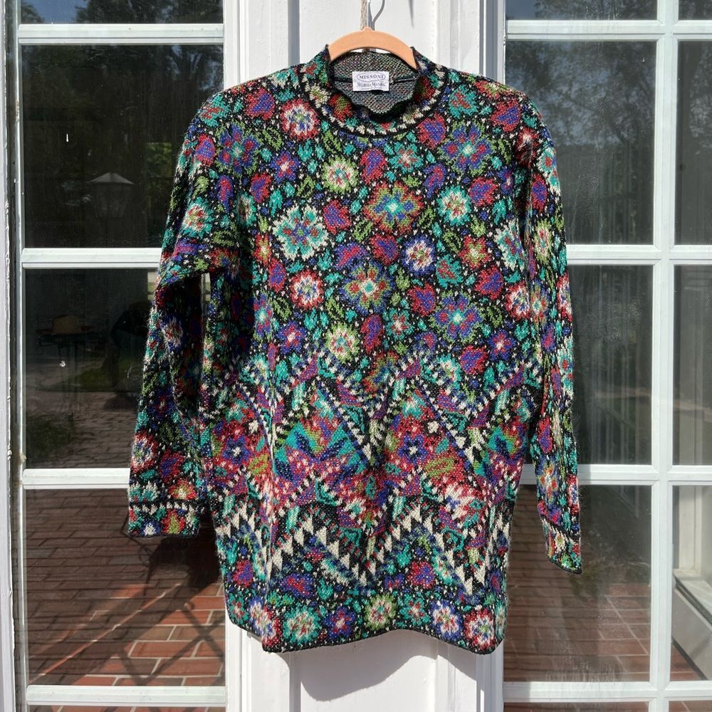 Vintage Missoni Sweater Skirt Set